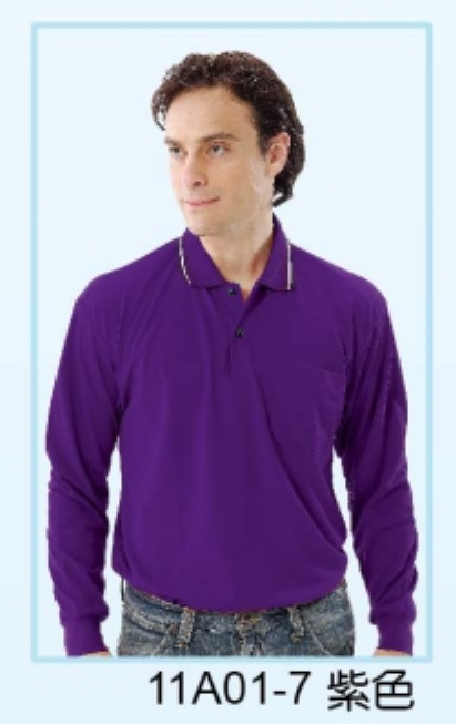 制服 POLO衫11A01-7，有短袖款，品名為11A02